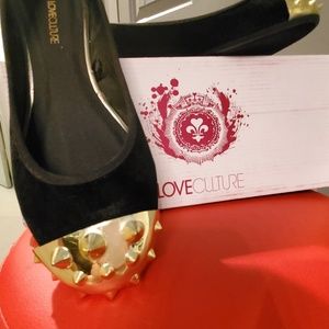 NWT SPIKEY TOE flat